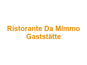 Ristorante Da Mimmo Gaststätte Logo