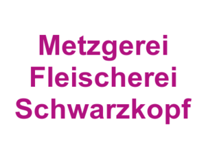 Metzgerei Fleischerei Schwarzkopf Logo