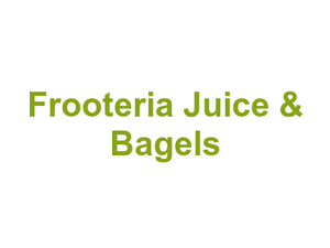 Frooteria Juice & Bagels Logo