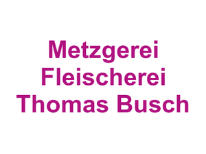 Metzgerei Fleischerei Thomas Busch Logo