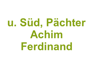 Raststätte Gudow Nord u. Süd, Pächter Achim Ferdinand Logo