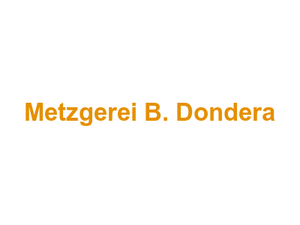 Metzgerei B. Dondera Logo