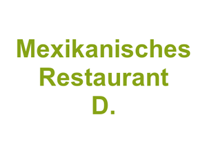 Mexikanisches Restaurant D. Logo