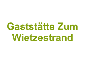 Gaststätte Zum Wietzestrand Logo