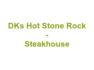 DK's Hot Stone Rock - Steakhouse Logo