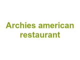 Archie's american restaurant Logo