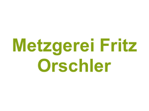Metzgerei Fritz Orschler Logo