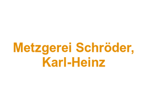 Metzgerei Schröder, Karl-Heinz Logo