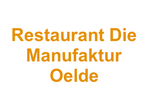 Restaurant Die Manufaktur Oelde Logo