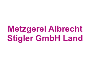 Metzgerei Albrecht Stigler GmbH Land Logo