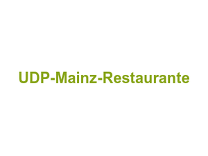 UDP-Mainz-Restaurante Logo