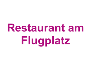 Restaurant am Flugplatz Logo