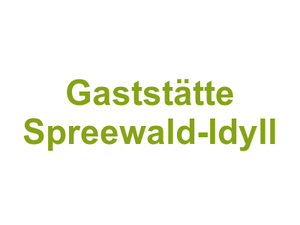 Gaststätte Spreewald-Idyll Logo