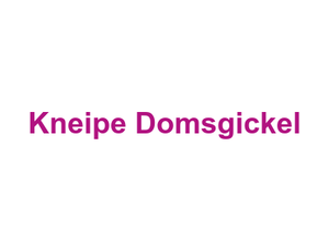 Kneipe Domsgickel Logo