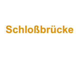 Schloßbrücke Logo