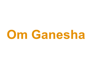 Om Ganesha Logo
