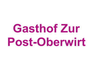 Gasthof Zur Post-Oberwirt Logo