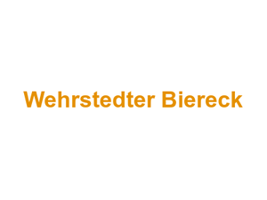 Wehrstedter Biereck Logo