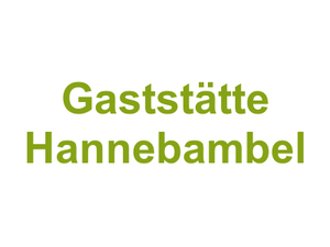 Gaststätte Hannebambel Logo