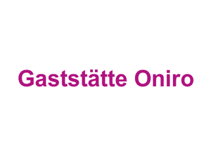 Gaststätte Oniro Logo