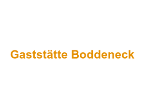 Gaststätte Boddeneck Logo