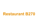 Restaurant B270 Logo