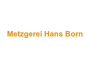 Metzgerei Hans Born Logo