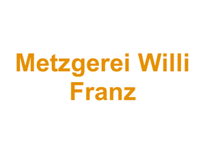 Metzgerei Willi Franz Logo