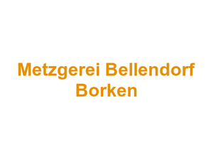 Metzgerei Bellendorf Borken Logo