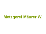 Metzgerei Mäurer W. Logo
