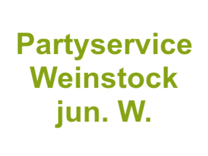 Metzgereien Land Partyservice Weinstock jun. W. Logo