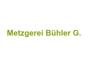 Metzgerei Bühler G. Logo