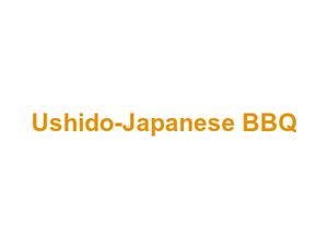 Ushido-Japanese BBQ Logo