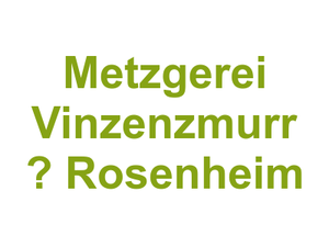 Metzgerei Vinzenzmurr  – Rosenheim Logo