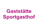 Gaststätte Sportgasthof Logo