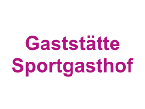 Gaststätte Sportgasthof Logo