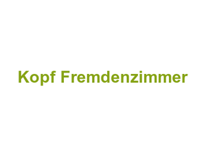 Kopf Fremdenzimmer Logo
