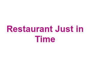 Restaurant Just in Time Logo