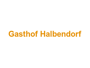 Gasthof Halbendorf Logo