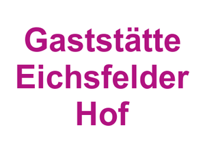 Gaststätte Eichsfelder Hof Logo