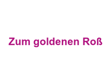 Zum goldenen Roß Logo