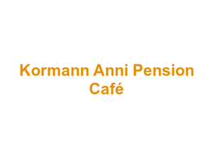 Kormann Anni Pension Café Logo