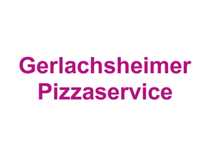 Gerlachsheimer Pizzaservice Logo