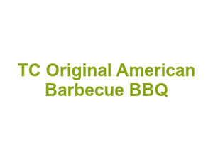TC Original American Barbecue BBQ Logo