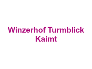 Winzerhof Turmblick Kaimt Logo