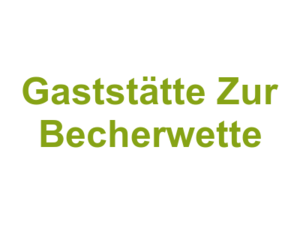 Gaststätte Zur Becherwette Logo