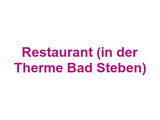 Aquamarin - Bistro & Restaurant (in der Therme Bad Steben) Logo