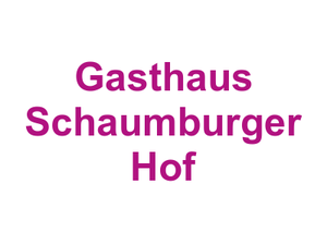 Gasthaus "Schaumburger Hof" Logo