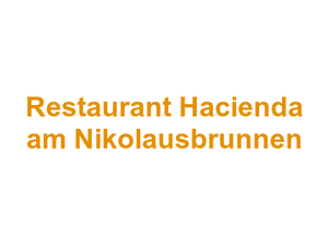 Restaurant Hacienda am Nikolausbrunnen Logo
