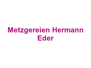 Metzgereien Hermann Eder Logo